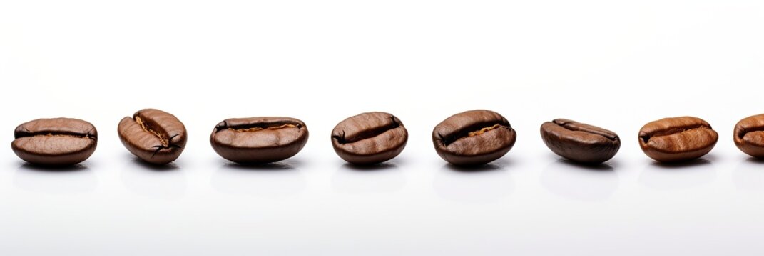 A Row of Coffee Beans