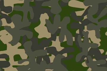 Fototapeta premium Seamless Brush. Grey Camo Print. Green Modern Pattern. Hunter Green Pattern. Digital Dirty Camouflage. Vector Woodland Background. Abstract Tree Print. Camo Urban Grunge. Seamless Vector Camoflage.