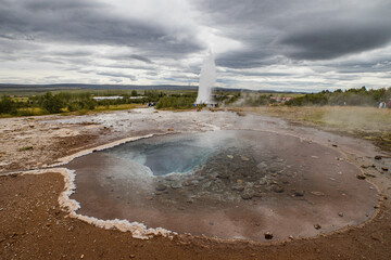 Blesi Hotspring in Iceland