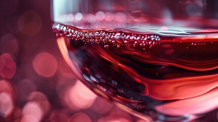 close up of a glass of wine     
