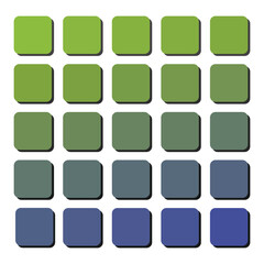 color palette and swatches vector illustration design