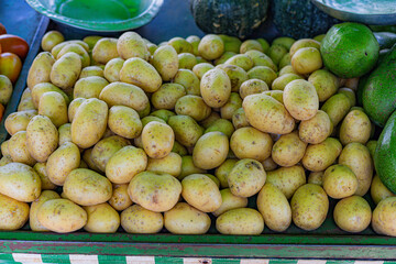 Fair, farmer's market, potato - Feira, mercado de agricultores, batata, Feira livre