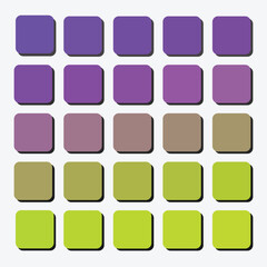 color palette and swatches vector illustration design