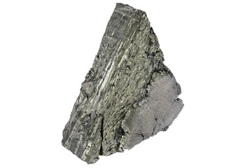 99.9% fine holmium isolated on white background