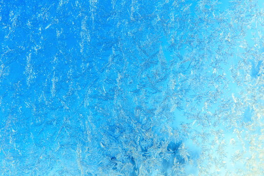 Abstract frozen background of ice