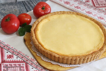homemade apple pie