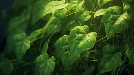 green lettuce in the garden