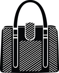 Artistic Elegance &ndash; Custom Handbag with Unique Art	