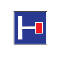 Dead end road, pedestrians or cyclists can access it