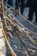 old bow competition in nepal