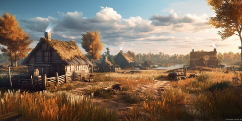 House in the village