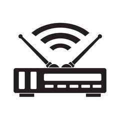 wifi router icon vector illustration design