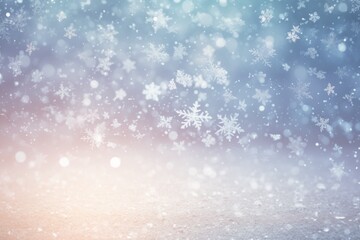 Fototapeta premium Festive Christmas background with holiday lights