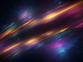 Colorful Neon Abstract Background 