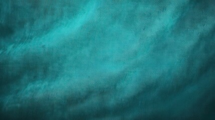 blue teal turquoise, abstract vintage background for design. Fabric cloth canvas texture. Color gradient, ombre. Rough, grain. Matte, shimmer	