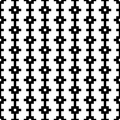 Seamless pattern. Figures ornament. Ethnic embroidery background. Tribal wallpaper. Ethnical folk image. Tribe motif. Ancient backdrop. Digital paper for web design, textile print. Vector artwork