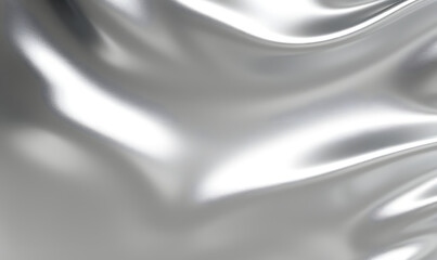 Silver foil texture background vector  - obrazy, fototapety, plakaty