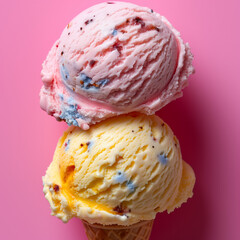 Delicious icecream isolated