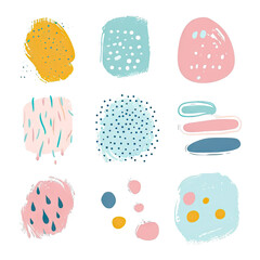 free vector set free hand doodle shape
