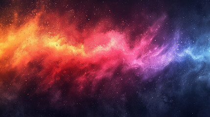 Fototapeta premium Generate a Summer Poster Design with an Abstract, Grainy Gradient Background and Noise Texture Effect