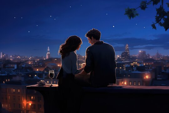 City Rooftop Date