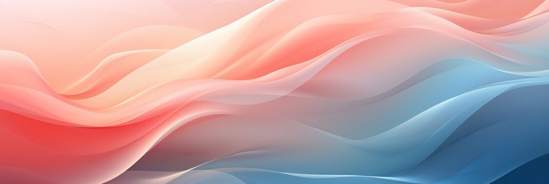 Pastel elegance  gradient abstract background with soothing hues and calming tones