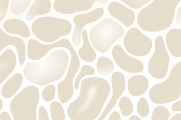 2D pattern white and light beige bubble pattern simple lines - obrazy, fototapety, plakaty