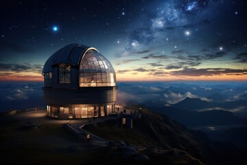 Fototapeta na wymiar Cosmic Observatory