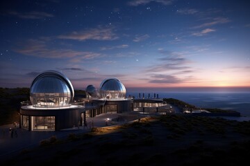 Obraz premium Cosmic Observatory