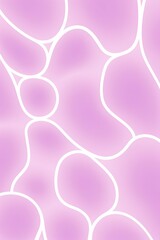 2D pattern white and light plum bubble pattern