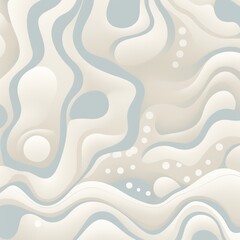 2D pattern white and light sand bubble pattern simple lines