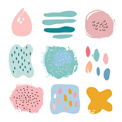 free vector set free hand doodle shape