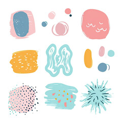 free vector set free hand doodle shape