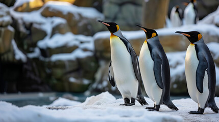 emperor penguins in antarctica 