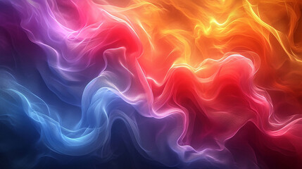 Obraz premium Generate a Summer Poster Design with an Abstract, Grainy Gradient Background and Noise Texture Effect