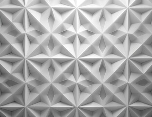 Islamic 3d star pattern, abstract style white square pattern design
