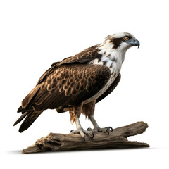 Fototapeta premium Osprey isolated on white background