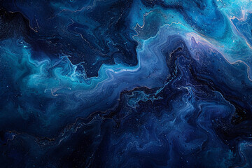 Flowing Marble Deep Colour Ocean Waves Texture