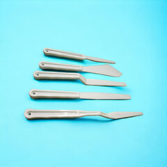 Painting spoon to put painting colors