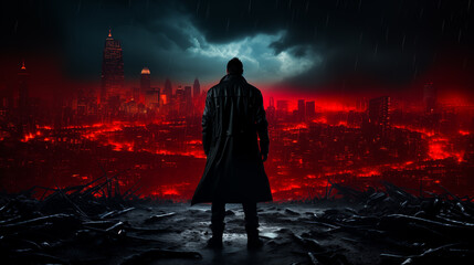 Lone Observer, Crimson Desolation.