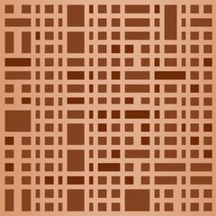 Brown minimalist grid pattern