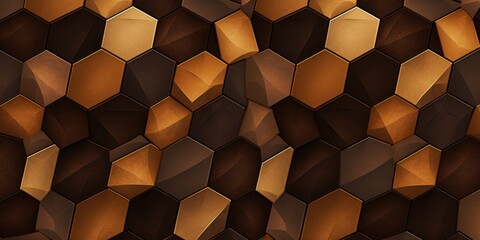Brown tessellations pattern