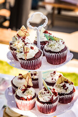 cupcakes with frosting