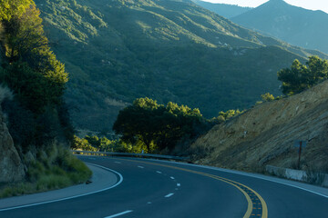 Mountain Roads in Santa Barbara California