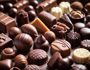 Obraz na płótnie Canvas box of chocolates