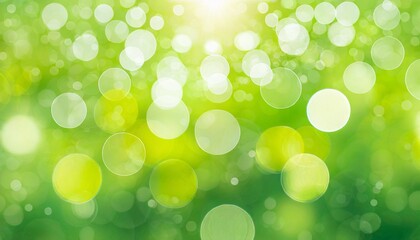 Obraz premium abstract bokeh color background with circle particle