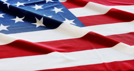 USA Flag. American national banner of the United States of America