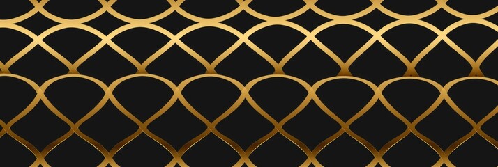 Gold minimalist grid pattern, simple 2D svg vector illustration