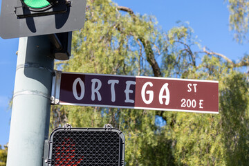 Ortega Street Santa Barbara California