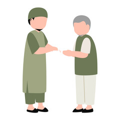 Obraz premium Eid al adha illustration